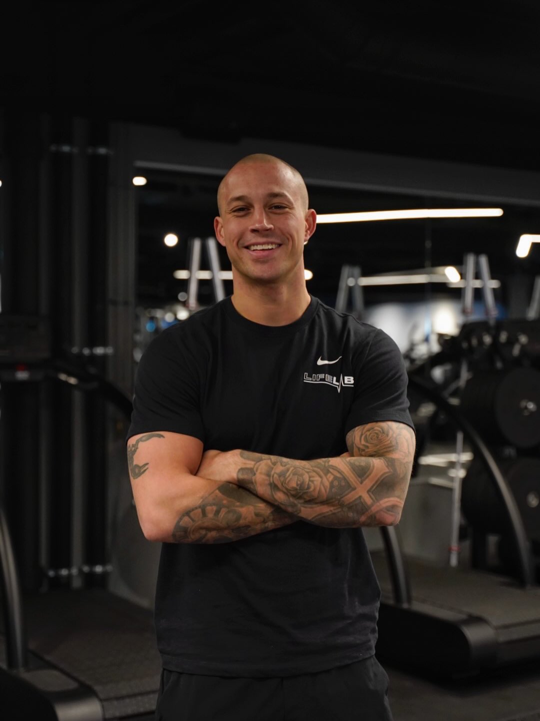 Robert Roles under träning